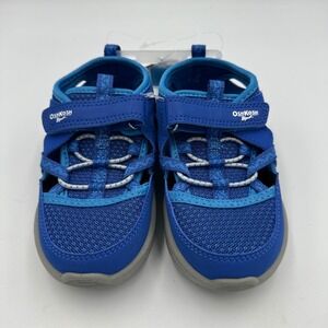 OshKosh B'gosh Toddler Boys Blue Sneakers Sz 9 M  Shoes Sandals easy on